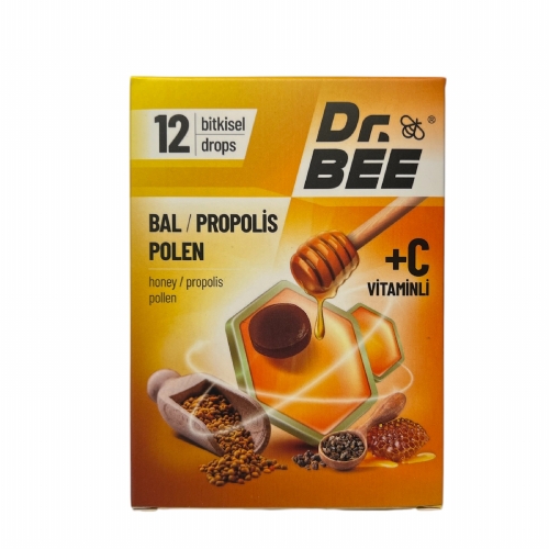 DR.BEE BAL-PROPOLİS-POLEN DROPS PASTİL 